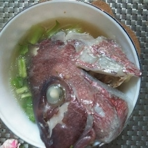 鯛の頭で 鯛の頭の御味噌汁 レシピ 作り方 By ひろりん1106 楽天レシピ 鯛の頭で 鯛の頭の御味噌汁 レシピ 作り方 By ひろりん1106 楽天レシピ